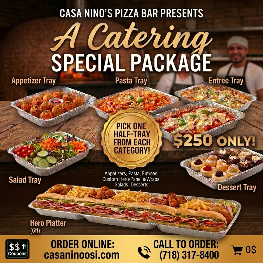 Casa Nino Catering Special Package