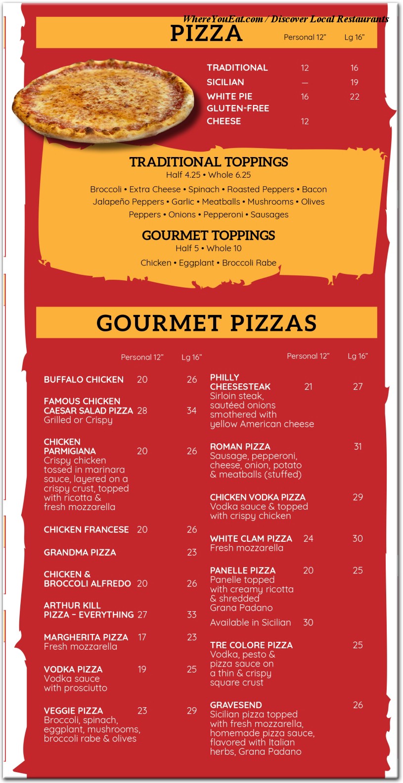 Casa Nino's food photos